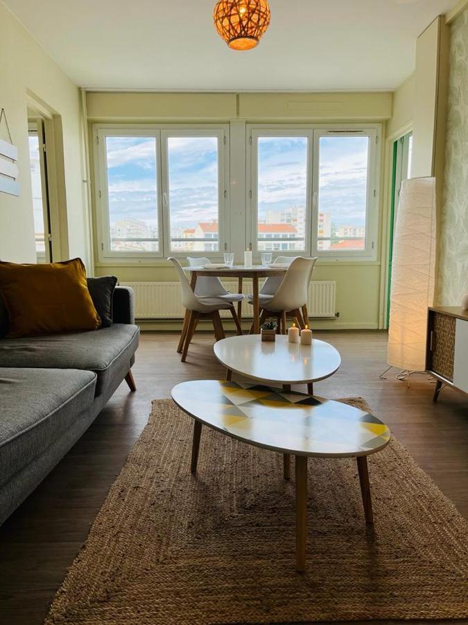 Espace 500 - Cosy, Wifi & Vue Sur La Ville Saint-Etienne  Exteriör bild