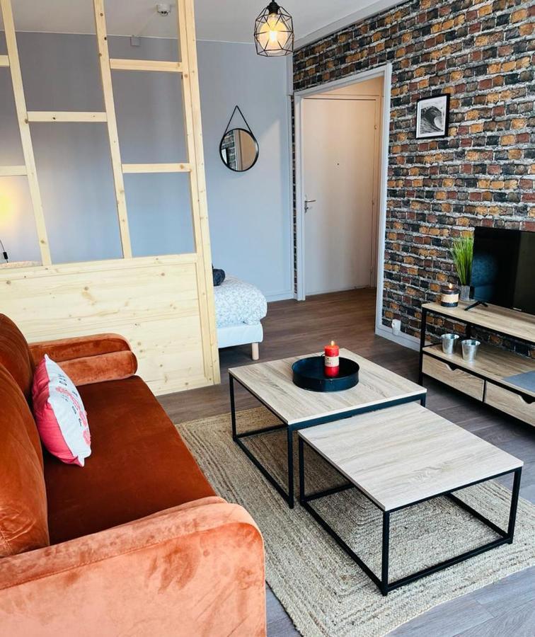 Espace 500 - Cosy, Wifi & Vue Sur La Ville Saint-Etienne  Exteriör bild