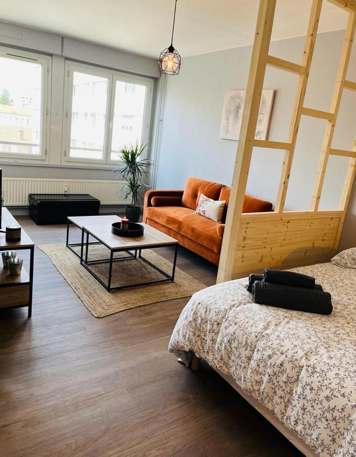 Espace 500 - Cosy, Wifi & Vue Sur La Ville Saint-Etienne  Exteriör bild