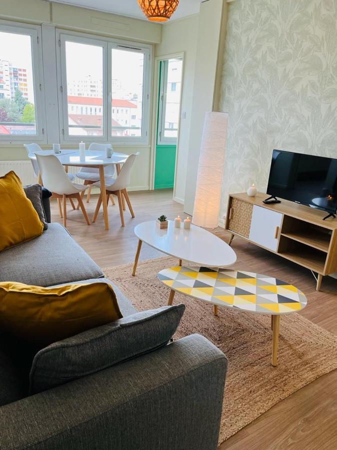 Espace 500 - Cosy, Wifi & Vue Sur La Ville Saint-Etienne  Exteriör bild