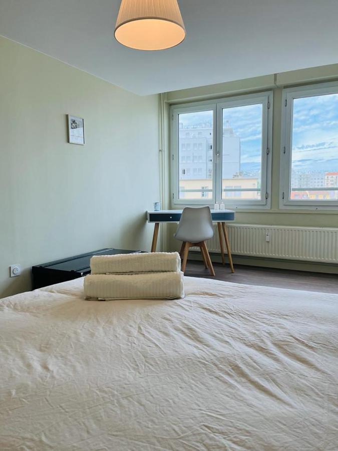 Espace 500 - Cosy, Wifi & Vue Sur La Ville Saint-Etienne  Exteriör bild