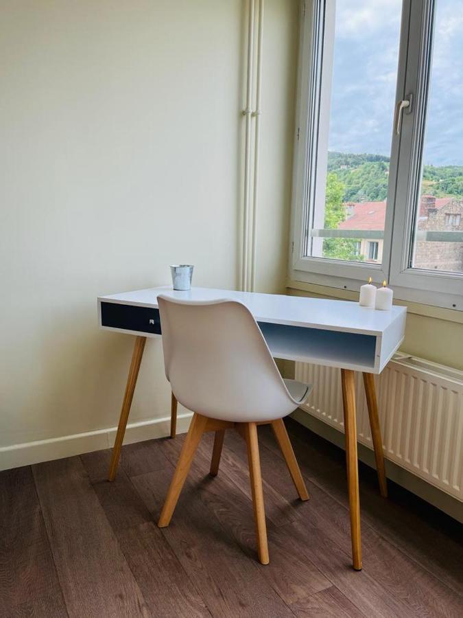 Espace 500 - Cosy, Wifi & Vue Sur La Ville Saint-Etienne  Exteriör bild