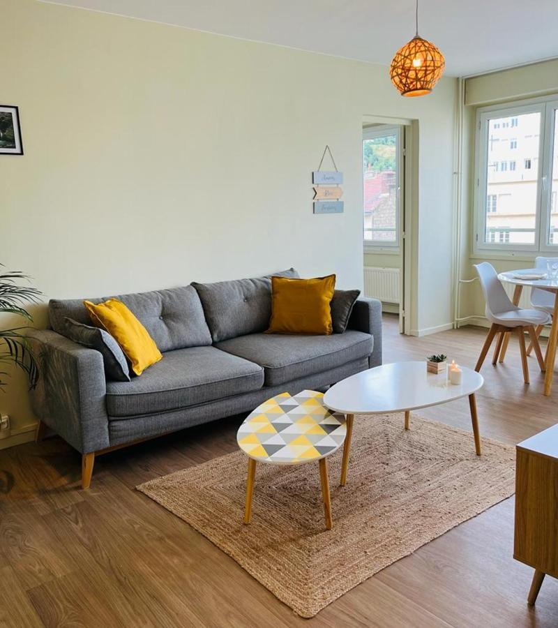 Espace 500 - Cosy, Wifi & Vue Sur La Ville Saint-Etienne  Exteriör bild
